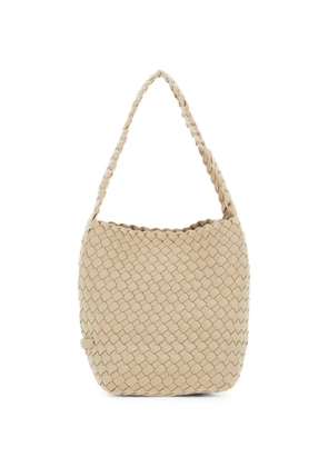 NAGHEDI Nomad woven-design tote bag - White