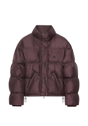 Courrèges cropped puffer jacket - Red