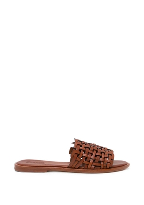 DRAGON DIFFUSION zig zag sandals - Brown