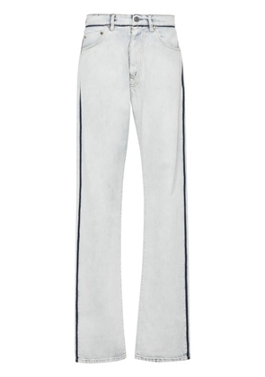 Maison Margiela straight-leg cotton washed jeans - Blue
