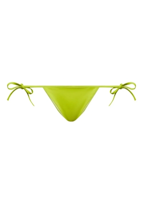 DSQUARED2 embroidered bikini briefs - Yellow