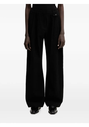 WRSTBHVR Dorea pleated wide-leg trousers - Black