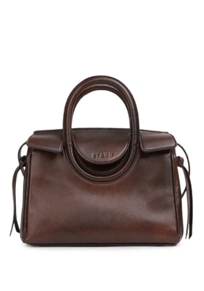 STAUD Maude leather tote bag - Brown