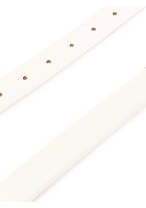 Déhanche Hollyhock Mix two-tone buckle belt - Neutrals