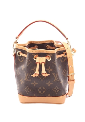 Louis Vuitton Pre-Owned 2021-2026 Monogram Nano Noe bucket bag - Brown
