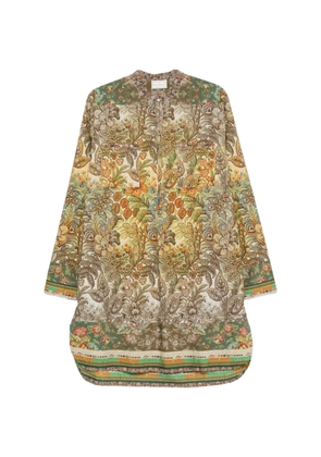 Pierre-Louis Mascia floral-print mini dress - Green