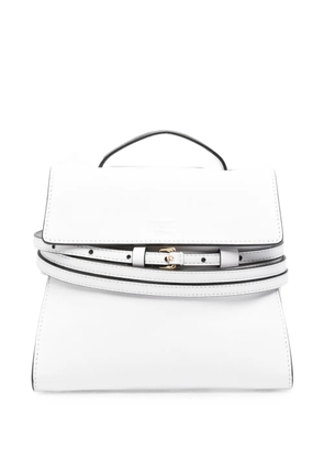 Moschino belt-detail tote bag - White