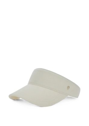 Helen Kaminski logo-plaque wool hat - Neutrals