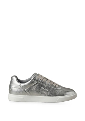 Calvin Klein logo-print sneakers - Silver