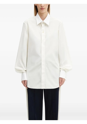 Wales Bonner Portrait long-sleeve shirt - Neutrals