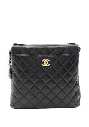 CHANEL Pre-Owned 1996-1997 CC Quilted Lambskin backpack - Black