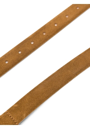 Déhanche Hollyhock suede belt - Brown
