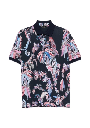 ETRO short-sleeves polo shirt - Blue
