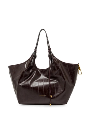 GIANNI CHIARINI large Dua leather shoulder bag - Red