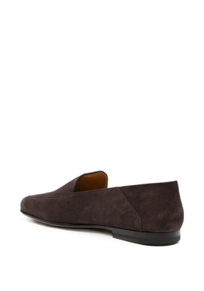 Tod's logo-detail loafers - Brown
