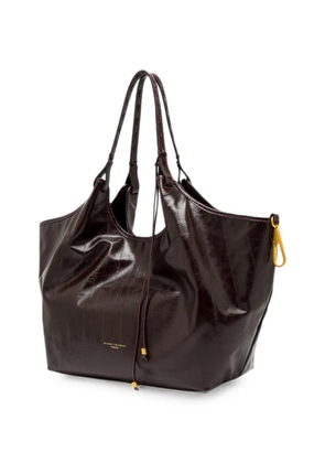 GIANNI CHIARINI large Dua leather shoulder bag - Red