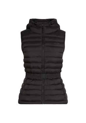 Calvin Klein hooded gilet - Black