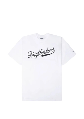 Neighborhood logo-print T-shirt - White