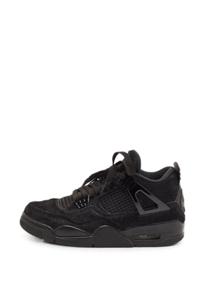 Jordan Air Jordan 4 Retro calf hair sneakers - Black