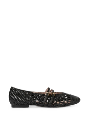 Coccinelle Risako woven-design ballet flats - Black