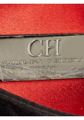 Carolina Herrera Vintage logo-detail quilted tote bag - Black