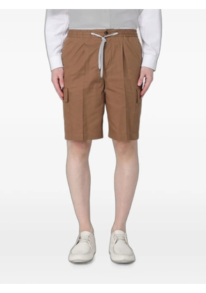 PT Torino cotton cargo shorts - Brown