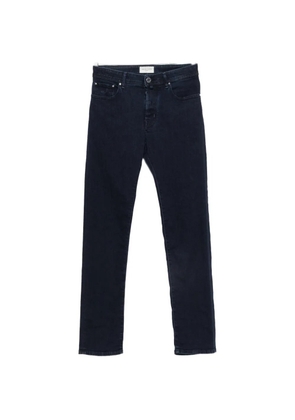 Jacob Cohën logo-patch slim-fit jeans - Blue
