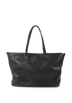 CHANEL Pre-Owned On the Road leather tote bag - Black
