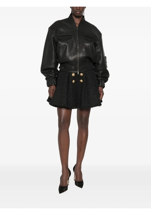 Balmain flared mini skirt - Black