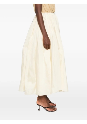 Abadia Elodie midi skirt - Neutrals