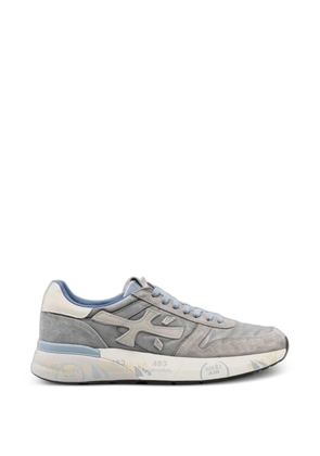 Premiata Mick suede-panelled sneakers - Grey