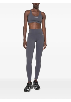 Sporty & Rich logo-print leggings - Grey
