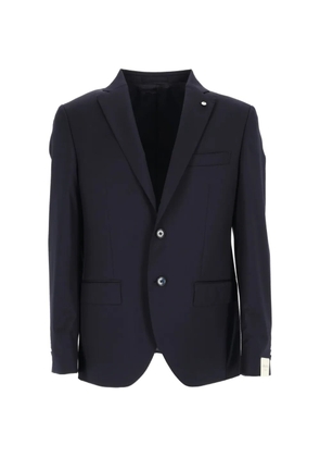 L.B.M. 1911 single-breasted notch-lapel blazer - Blue