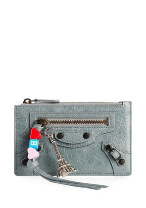 Balenciaga Le City charm-detail long car holder - Blue