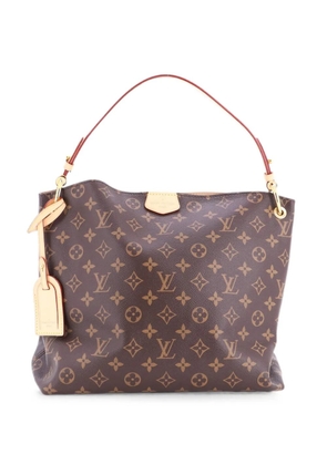 Louis Vuitton Pre-Owned Graceful Handbag Monogram Canvas PM hobo bag - Brown