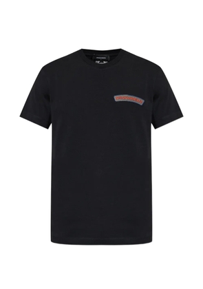 DSQUARED2 logo-patch T-shirt - Black