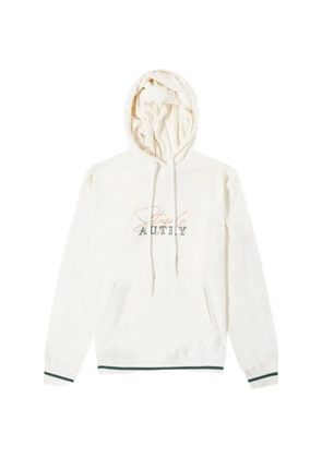 Autry embroidered striped hoodie - Neutrals