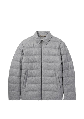 Herno zipped puffer jacket - Grey