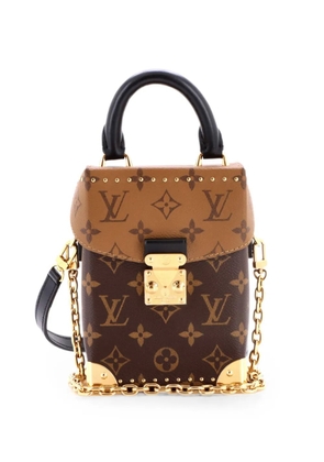 Louis Vuitton Pre-Owned Camera Box NM Handbag Studded Reverse Monogram Canvas crossbody bag - Brown
