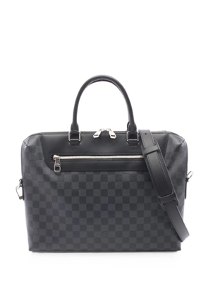 Louis Vuitton Pre-Owned 2010s Damier Graphite PDJ messenger bag - Black