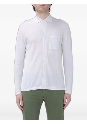 BROOKSFIELD button-up chest-pocket cardigan - White