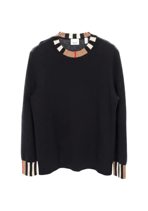Burberry Pre-Owned 2000s Icon Stripe sweater - Black