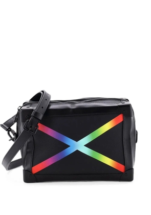 Louis Vuitton Pre-Owned Soft Trunk Bag Rainbow Taiga Leather crossbody bag - Black