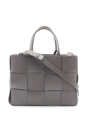 Bottega Veneta Pre-Owned 2010s small Arco Intrecciato two-way handbag - Grey