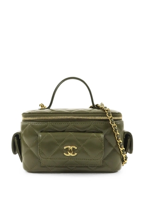 CHANEL Pre-Owned CC-logo tote bag - Green