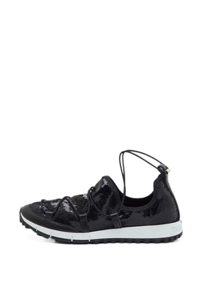 Jimmy Choo Pre-Owned Andrea low-top sneakers - Black