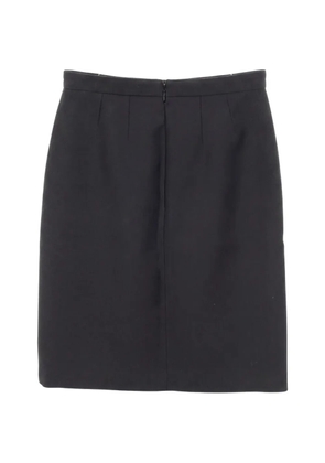 Gucci Pre-Owned 2020s wool mini skirt - Black