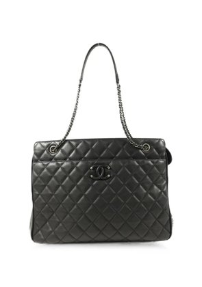 CHANEL Pre-Owned CC quilted tote bag - Black