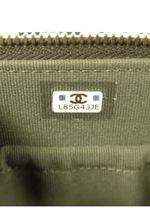 CHANEL Pre-Owned CC-logo tote bag - Green