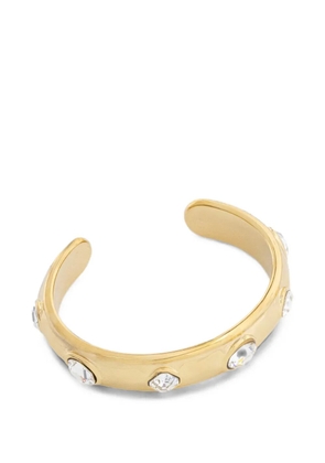 GUESS USA crystal-embellished cuff bracelet - Gold